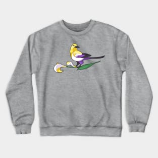 Pride Birds - Non-Binary Crewneck Sweatshirt